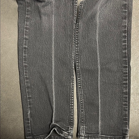 Altered Distressed Levi’s Black Jeans - Picture 6 of 9